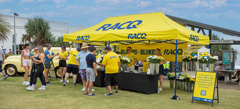 blooms burleigh staff and customers