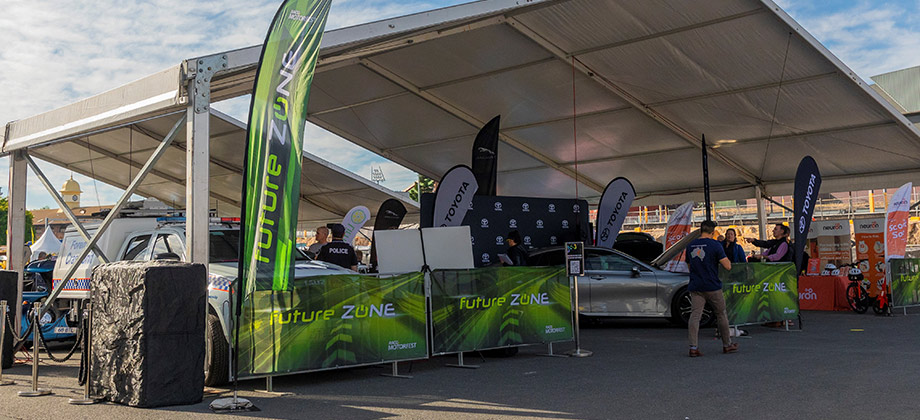 Future Zone exhibitor