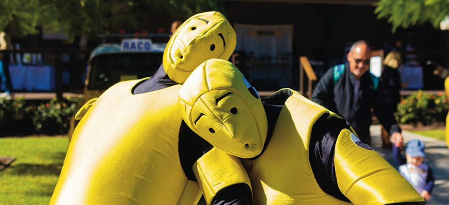 MotoFest crash dummies