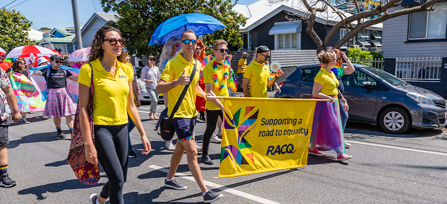 pride march racq