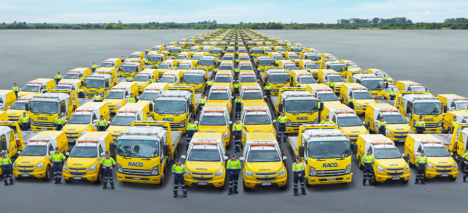 Roadside patrol and fleet shot