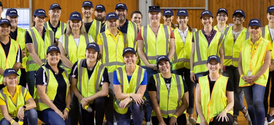 New recruits at RACQ induction day