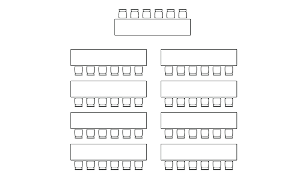 Mobility Centre Classroom seating diagram