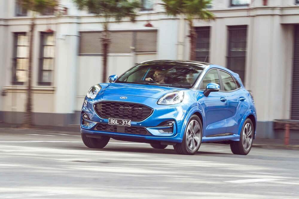 2020 Ford Puma STLine parked