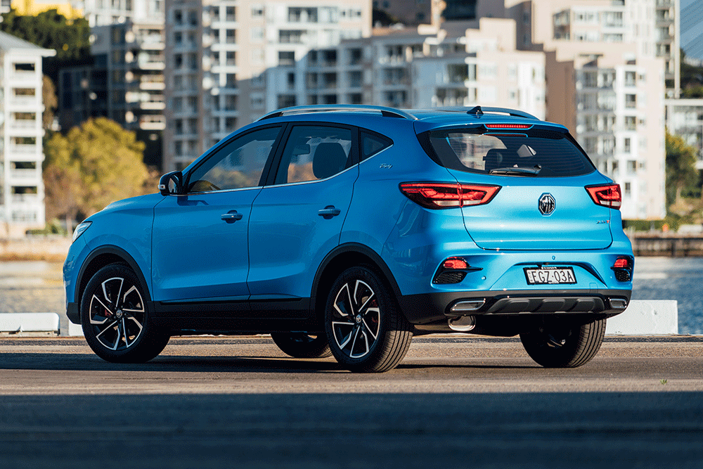 MG ZST Essence rear view.