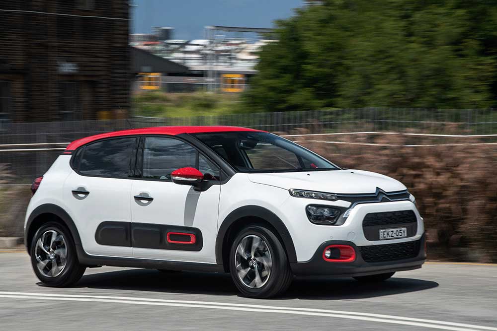 Citroen C3 MY21 hatch side view.
