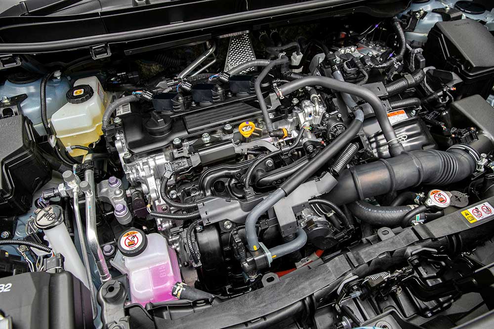2021 Toyota Yaris Cross engine.