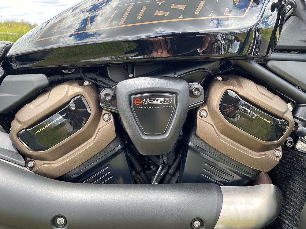 Harley-Davidson Sportster S RH1250S engine.