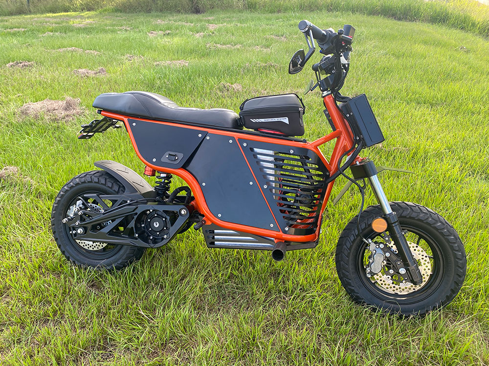 Fonz NKDs electric bike.