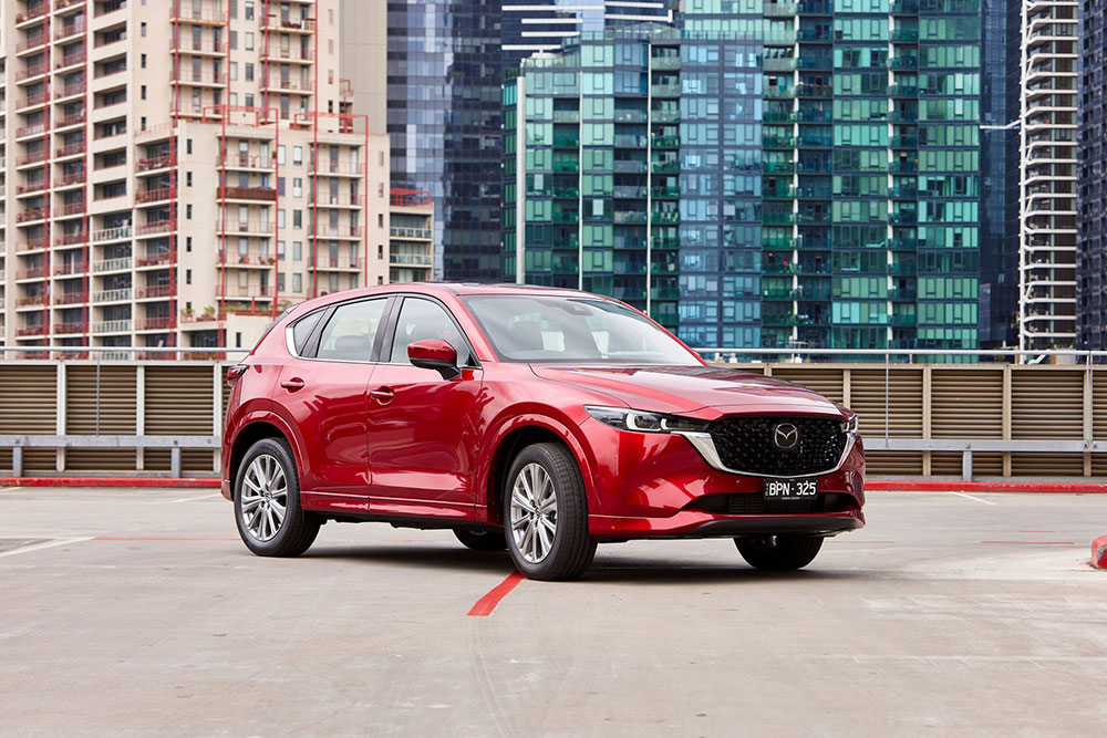 Mazda CX-5 right side view.