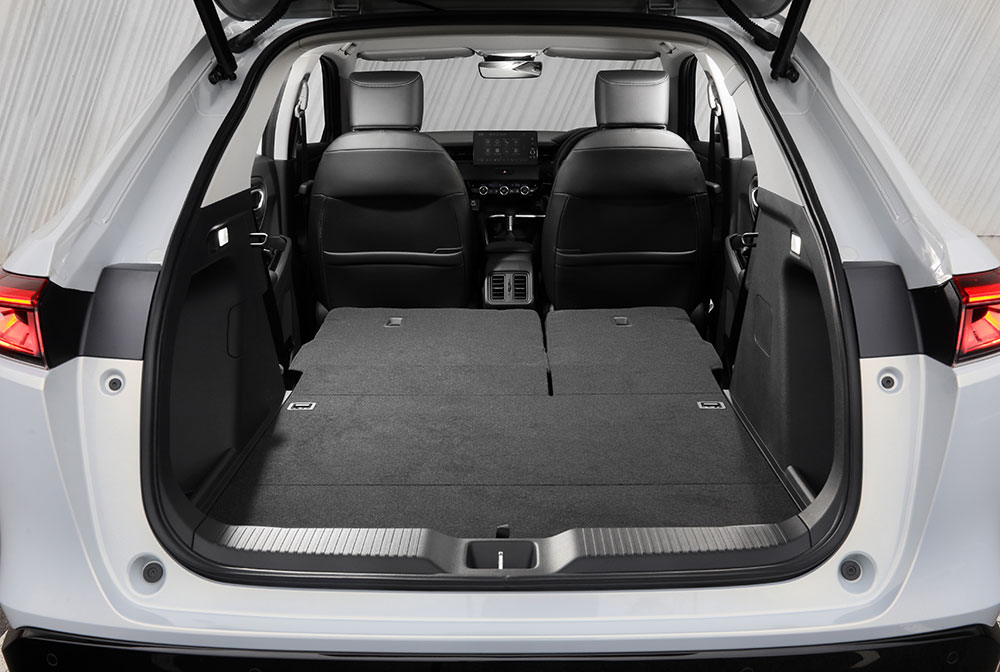 Honda HR-V Vi X boot space.