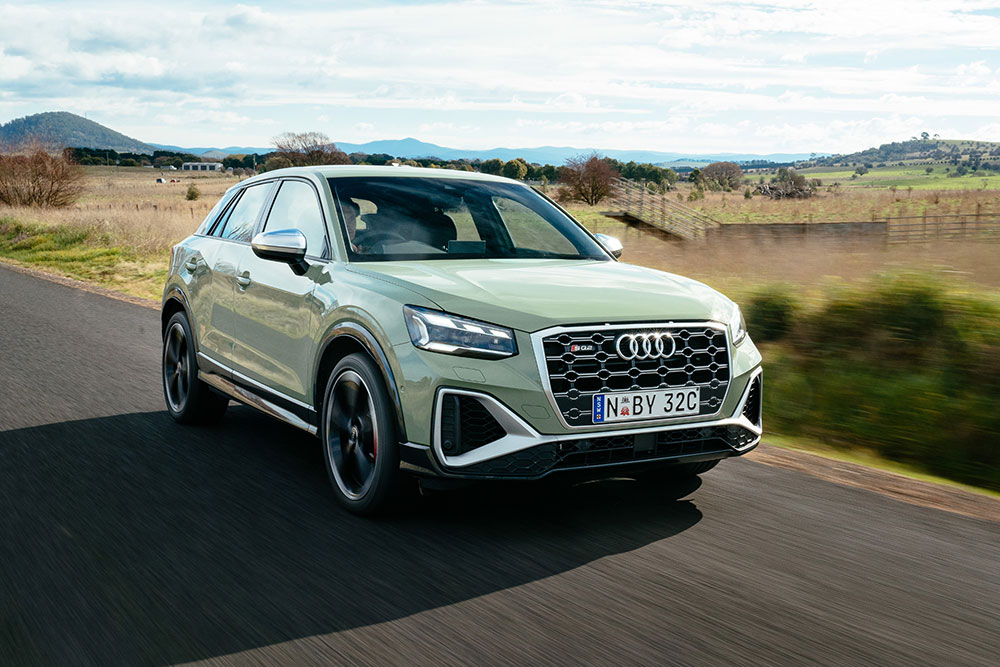 Audi SQ2 front.
