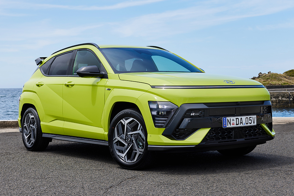 Kona Premium N Line hybrid.