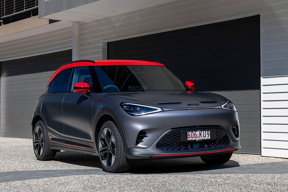 Front view of Smart #1.