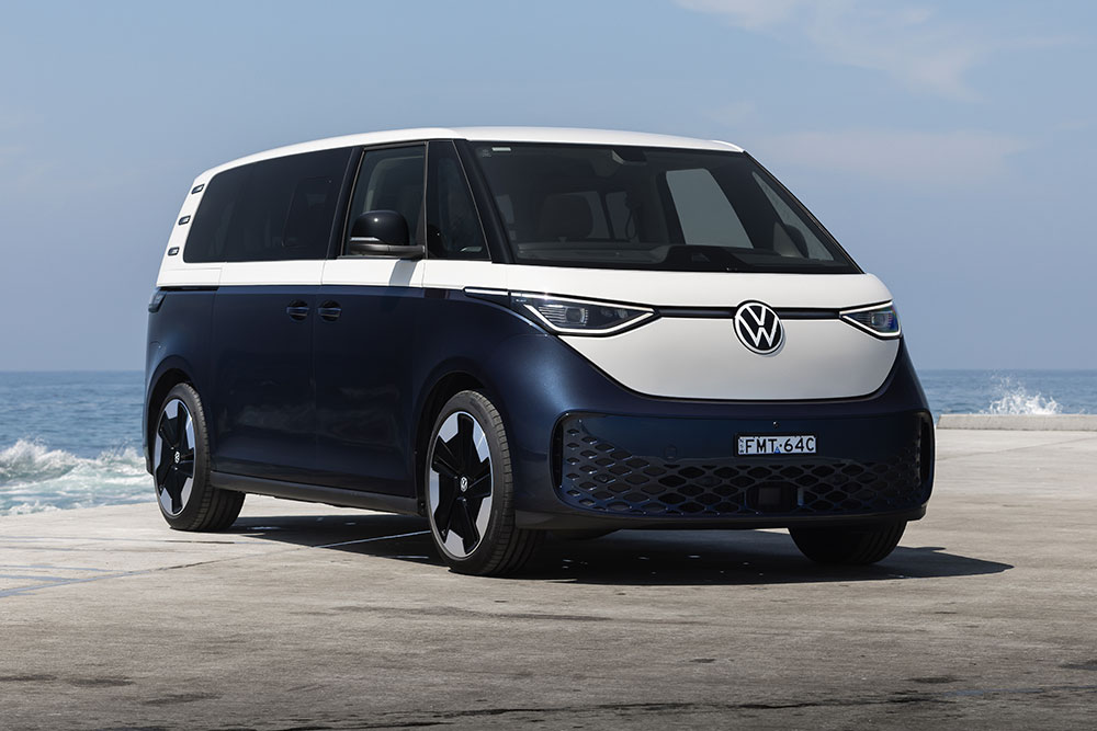 Volkswagen ID.Buzz front view.