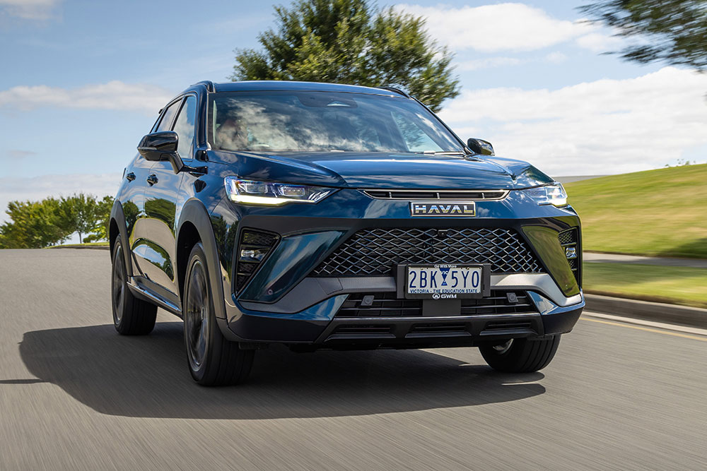 GWM Haval H6GT PHEV front vieew.