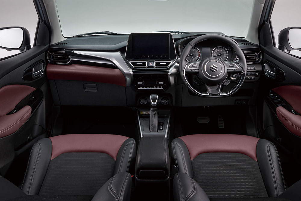 2025 Suzuki Fronx interior.