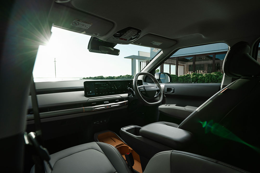 Kia EV3 Earth interior.