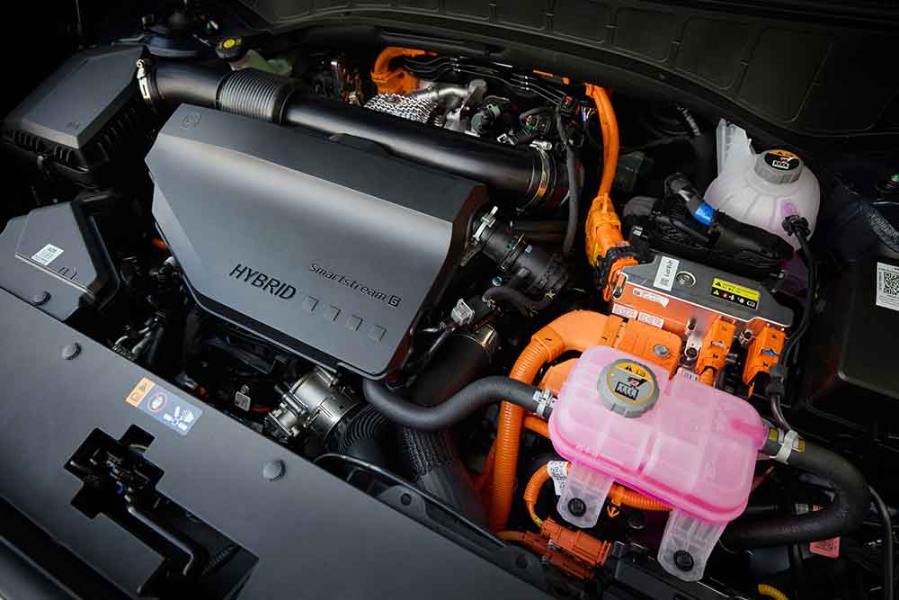 Hyundai Palisade Calligraphy Hybrid engine
