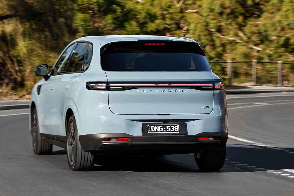 Leapmotor B10 rear view.