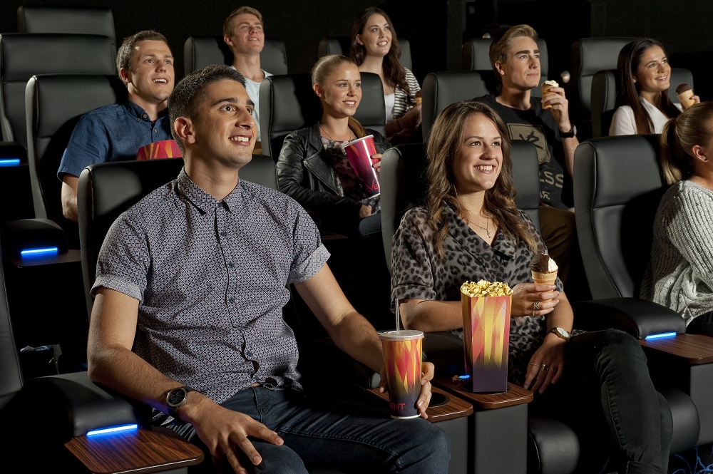 People watching a movie at Event Cinemas