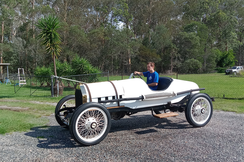 Studbaker vehicle on display.