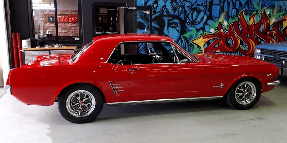 MotoFest 2021 American winner 1966 Ford Mustang