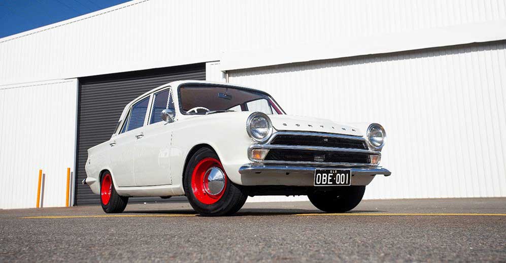 MotoFest 2021 EV winner Ford Cortina 1965