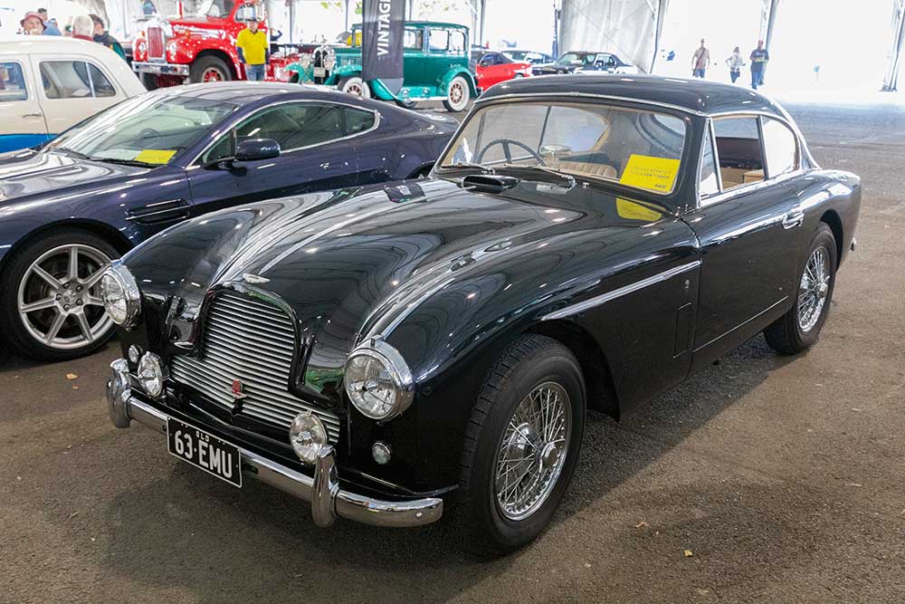MotorFest 2021 Judges' Choice and British winner Aston Martin DB2 Mk II 1957.