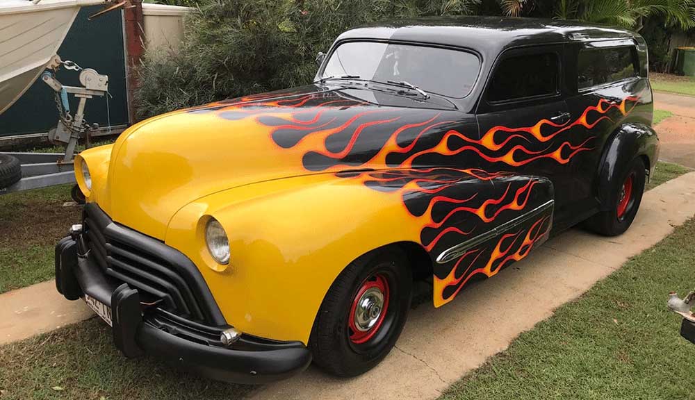 MotorFest 2021 Multi-make winner Oldsmobile Panel Van 1946.