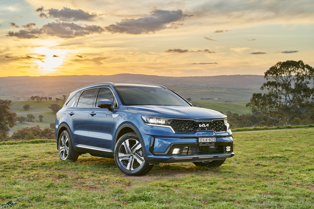 Kia Sorento GT-Line PHEV Front View Electric AWD
