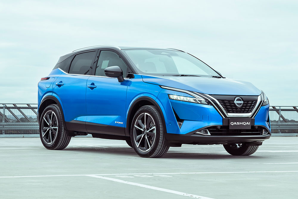 Qashqai Ti E-Power front view.