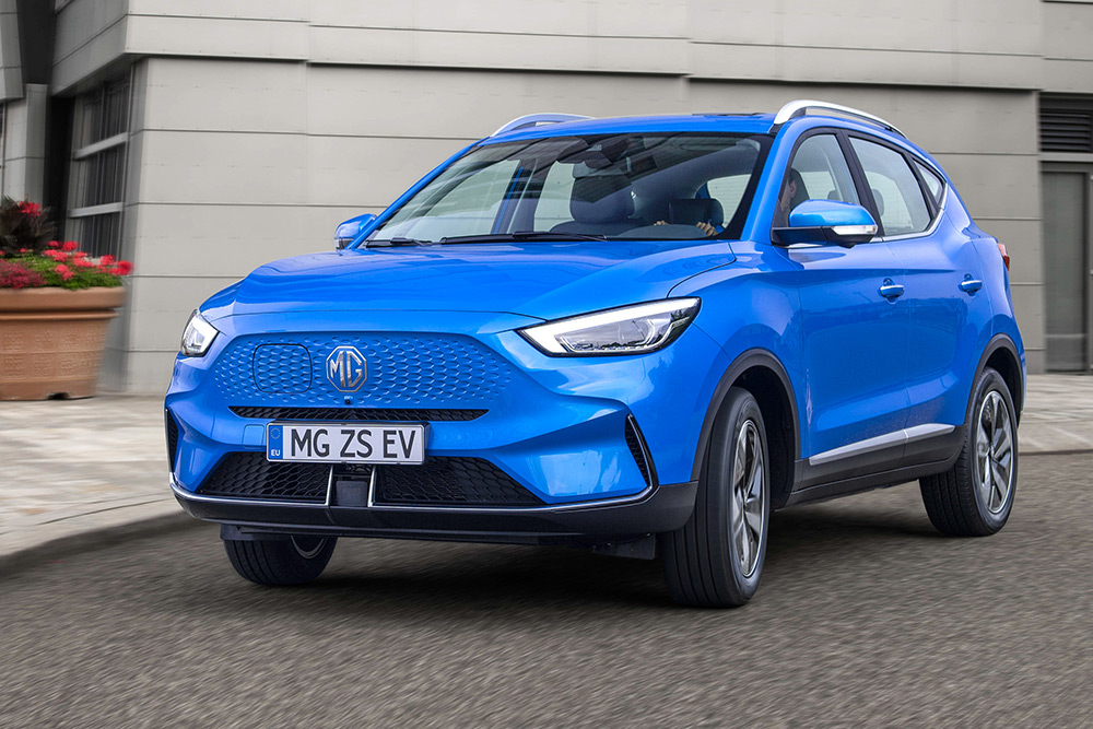 The MG ZS EV.