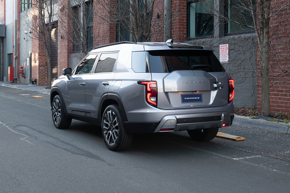 KGM SsangYong Torres rear view.