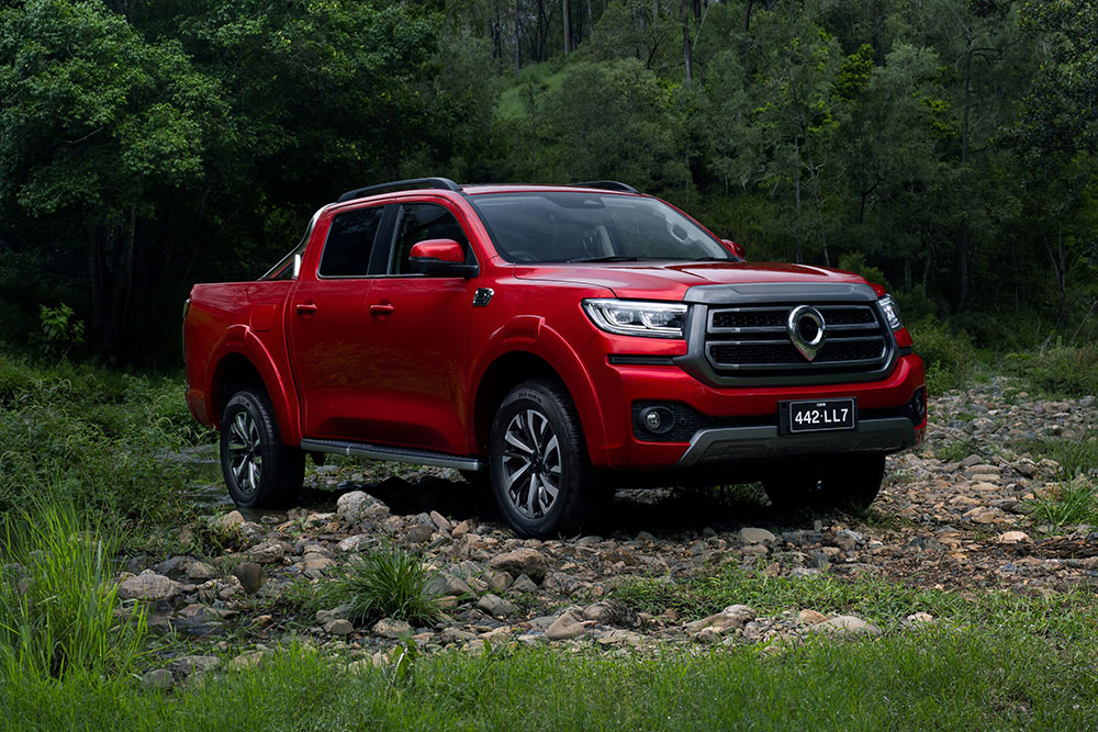 2025 GWM Cannon ute.