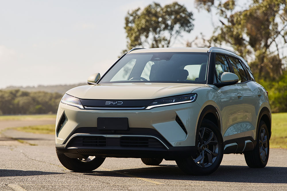 Exterior view of BYD Atto 2.