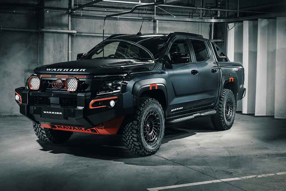 2026 Nissan Navara Warrio Concept side view.