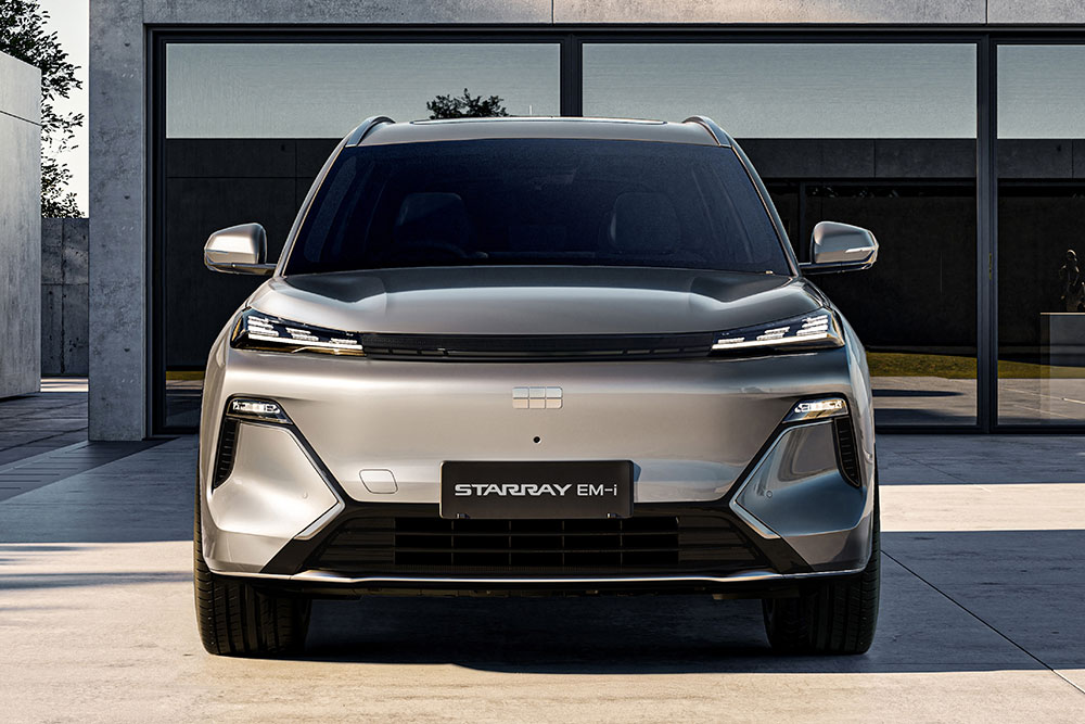 Geely Starray EM-i front view.