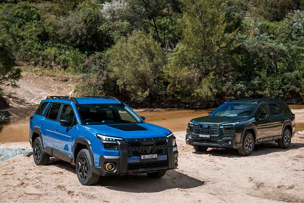 Subaru Outback Wilderness models.