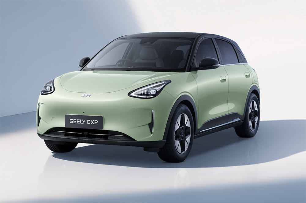 Geely EX5 exterior.