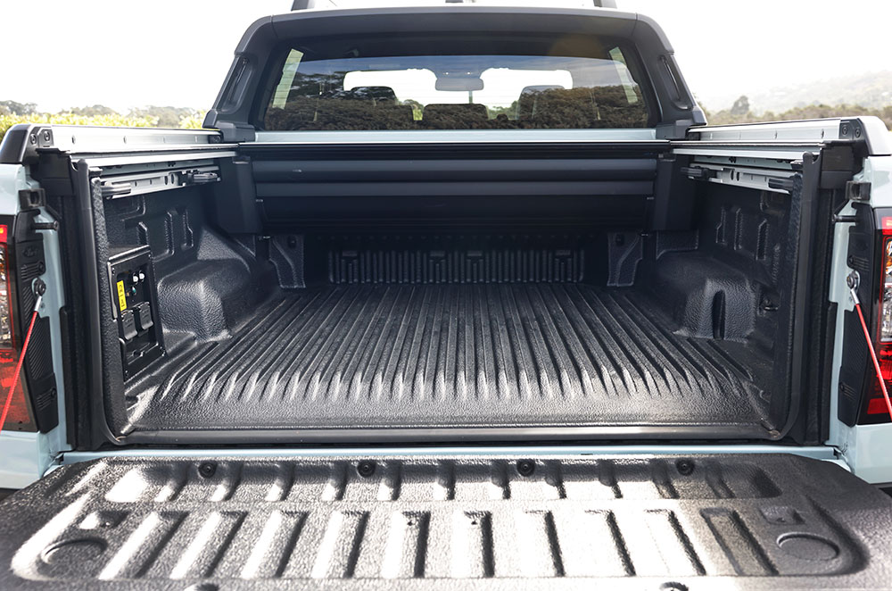 Ford Ranger PHEV ute tray.