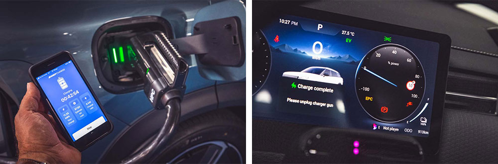 Jaecoo J7 PHEV charging