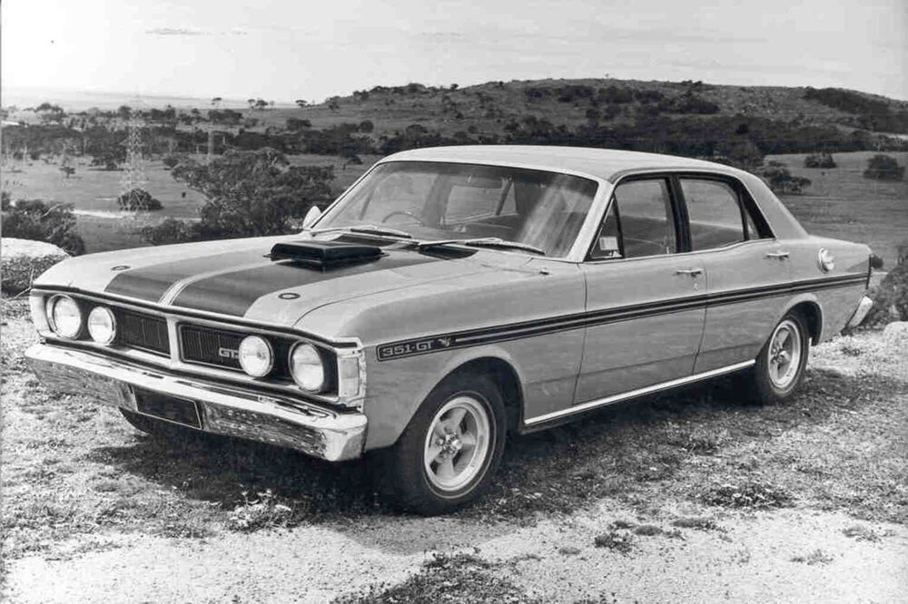 1970 XY Ford Falcon.