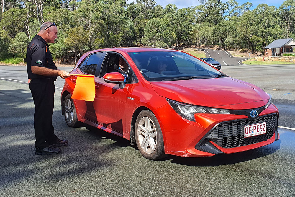Performance Driving Australia driving course instructor.