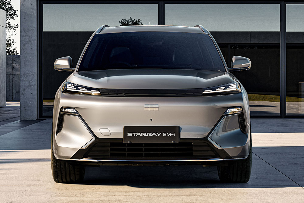 Geely Starray EM-i rear view.
