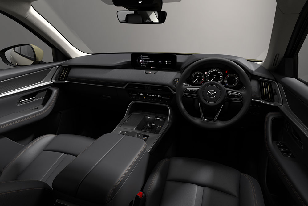 Mazda CX-60 interior.