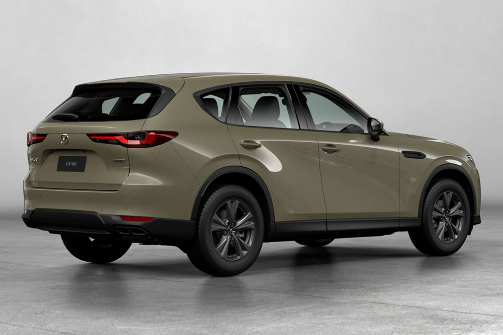 Mazda CX-60 rear view.
