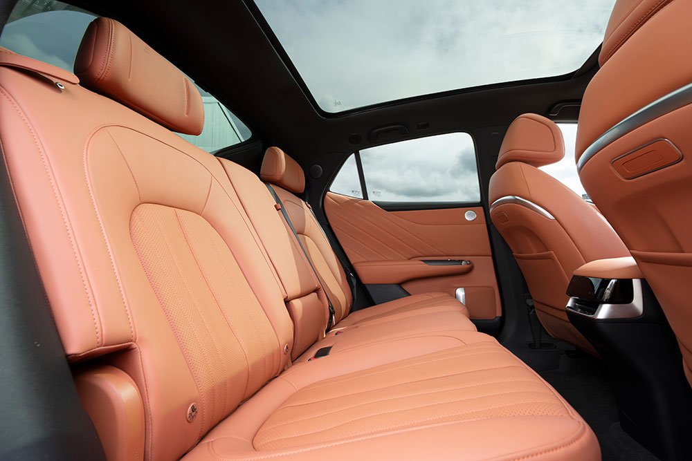 Deepal E07 rear seats.