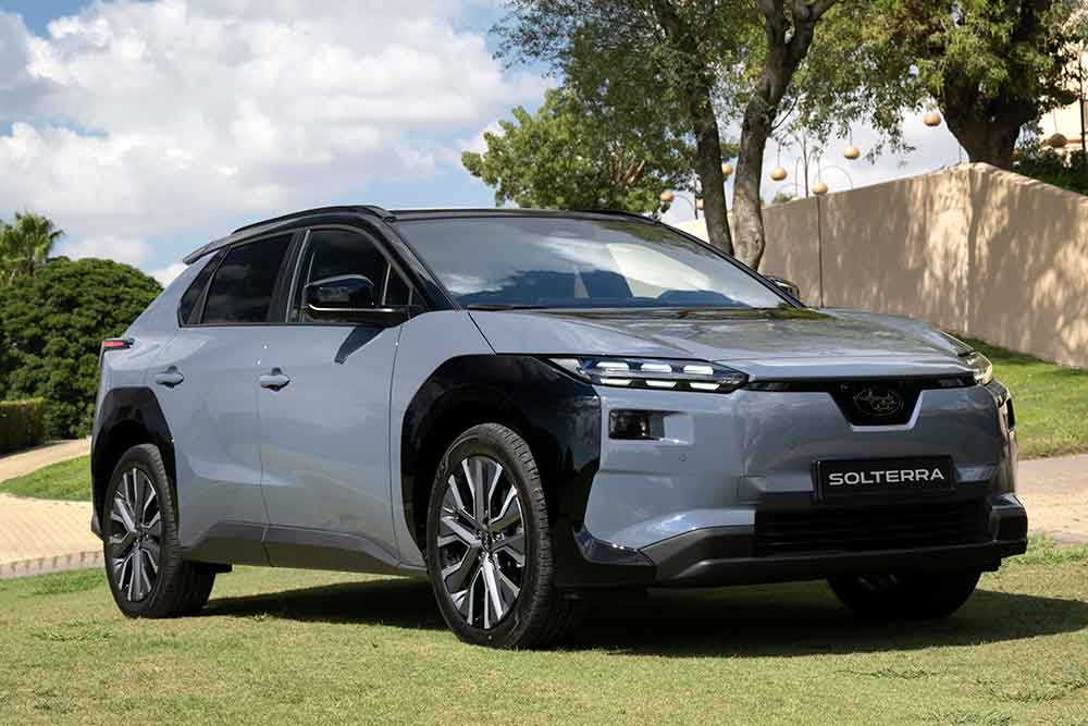 Side view of Subaru MY26 Solterra.
