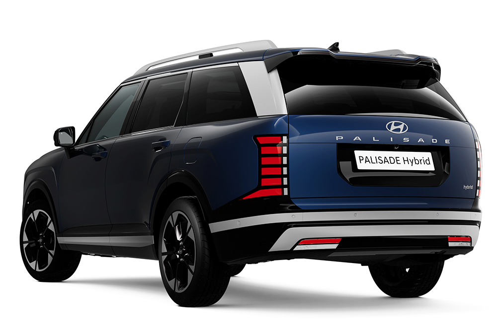 Hyundai Palisade Elite rear view.